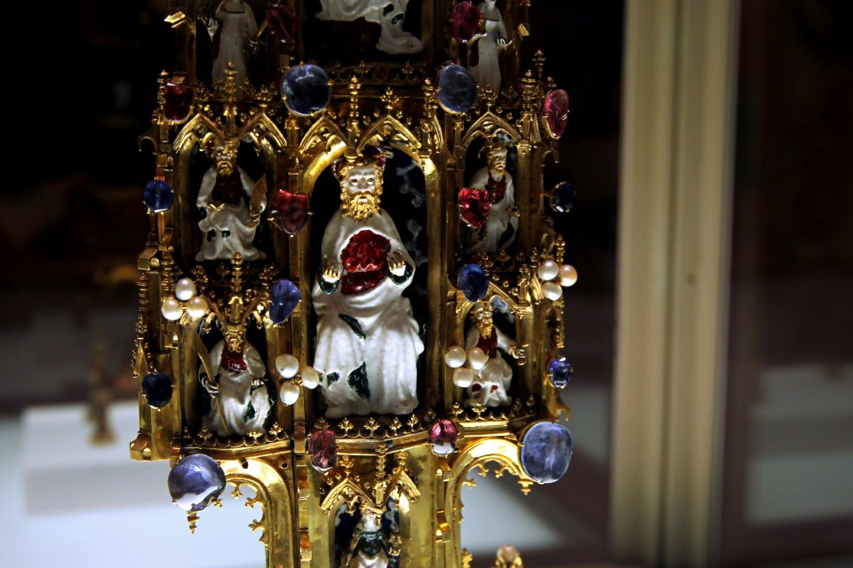 Musée du Louvre Objets d'art Aile Richelieu Salle 504 Tableau de la Trinité MR552 04012019 7404