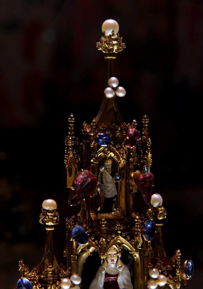 Musée du Louvre Objets d'art Aile Richelieu Salle 504 Tableau de la Trinité MR552 04012019 7425