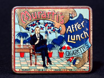 Murattis After Lunch cigarettes tin, foto5