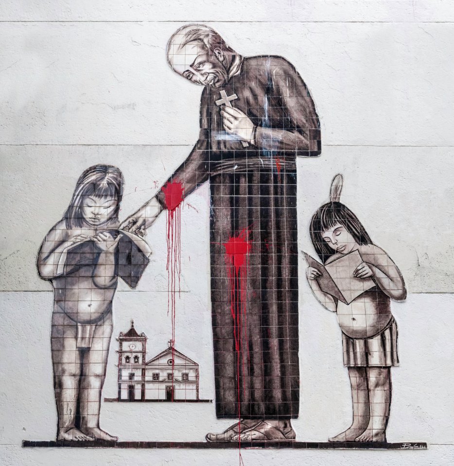 Mural en Calle de São Paulo