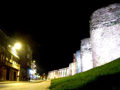 Muralla romana ciudad de lugo
