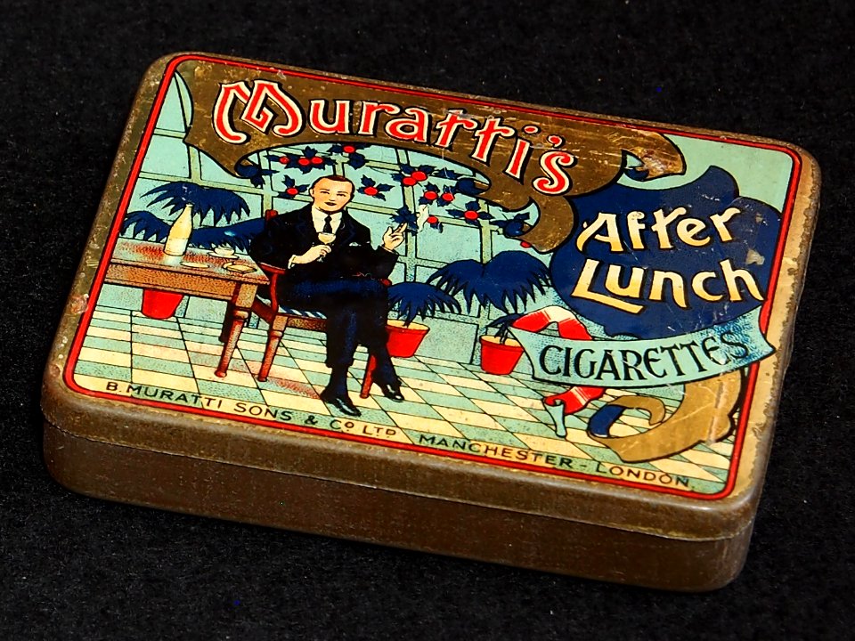 Murattis After Lunch cigarettes tin, foto1