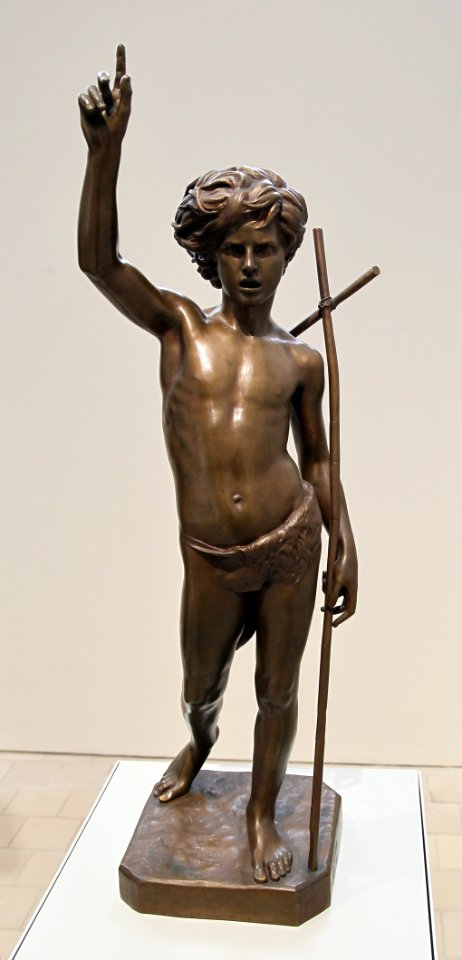 Musée Camille Claudel 07092019 Paul Dubois Saint Jean-Baptiste enfant 1861 Fonte Barbedienne 3 7943