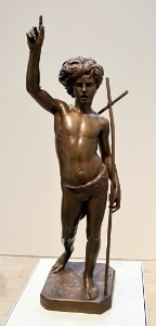 Musée Camille Claudel 07092019 Paul Dubois Saint Jean-Baptiste enfant 1861 Fonte Barbedienne 3 7943