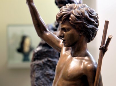 Musée Camille Claudel 07092019 Paul Dubois Saint Jean-Baptiste enfant 1861 Fonte Barbedienne 1 7938