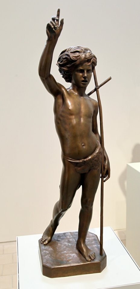 Musée Camille Claudel 07092019 Paul Dubois Saint Jean-Baptiste enfant 1861 Fonte Barbedienne 2 7944