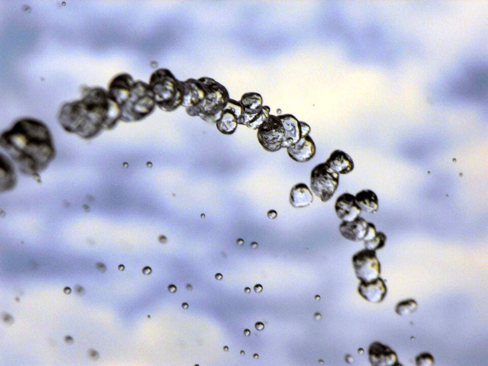Stream detail sprayed