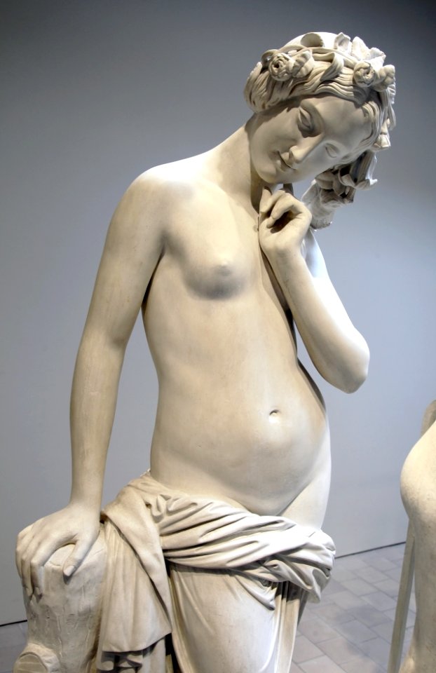 Musée Camille Claudel 07092019 Joseph Marius Ramus Première pensée d'amour 1845 Plâtre 1 8039