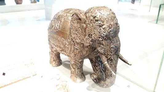 Musée d'ethnographie de Genève - Statuette d'éléphant
