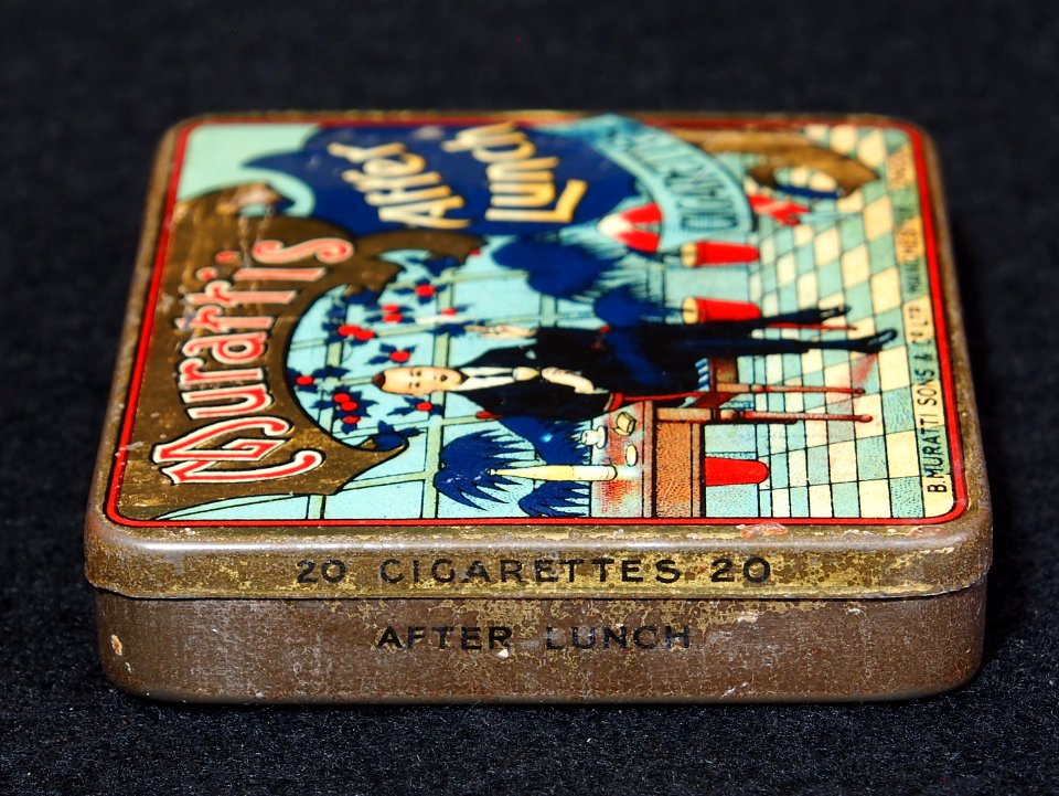 Murattis After Lunch cigarettes tin, foto4