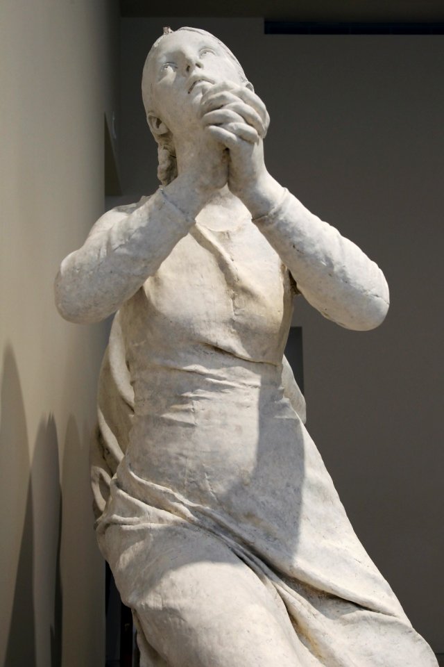 Musée Camille Claudel 07092019 Paul Dubois La Foi ou la Prière Plâtre Cénotaphe Lamoricière 2 7969