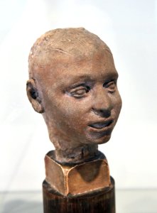 Musée Camille Claudel 08092019 Camille Claudel Tête de jeune fille au chignon ou Tête de rieuse 1 8490