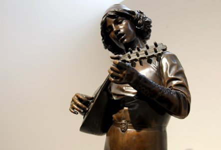 Musée Camille Claudel 07092019 Paul Dubois Chanteur florentin du XVème siècle 1865 Fonte Barbedienne 9 7917