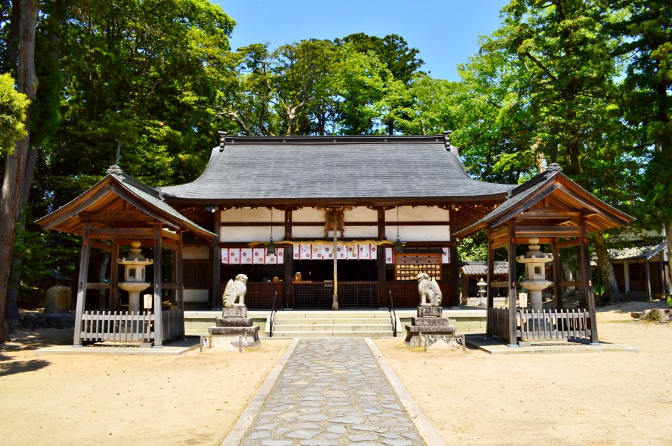 Omiyame-jinja, haiden