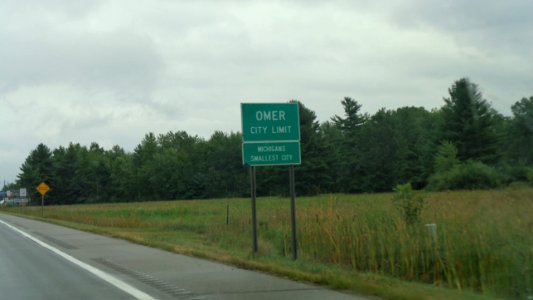 OmerMichigan sign