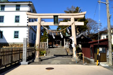Omi-kunitama-jinja, torii
