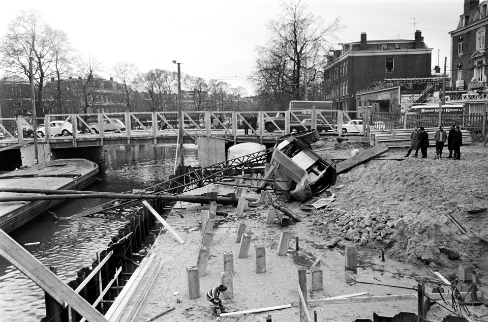 Omgevallen kraan in Amsterdam, Bestanddeelnr 920-1493