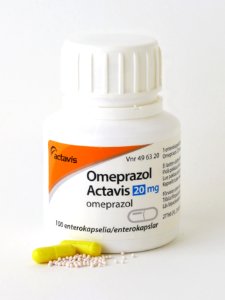 Omeprazol Activis bottle