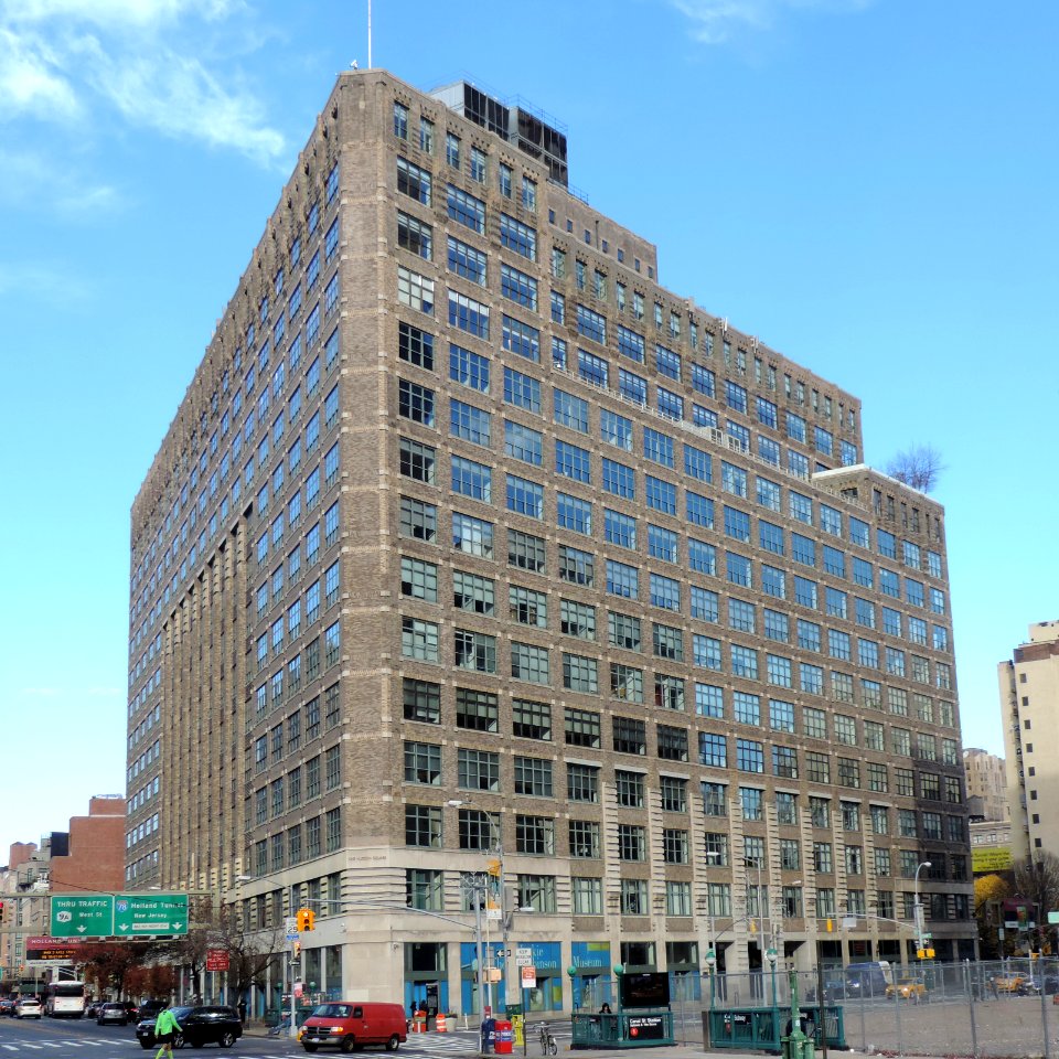 One Hudson Square bldg sunny AM jeh
