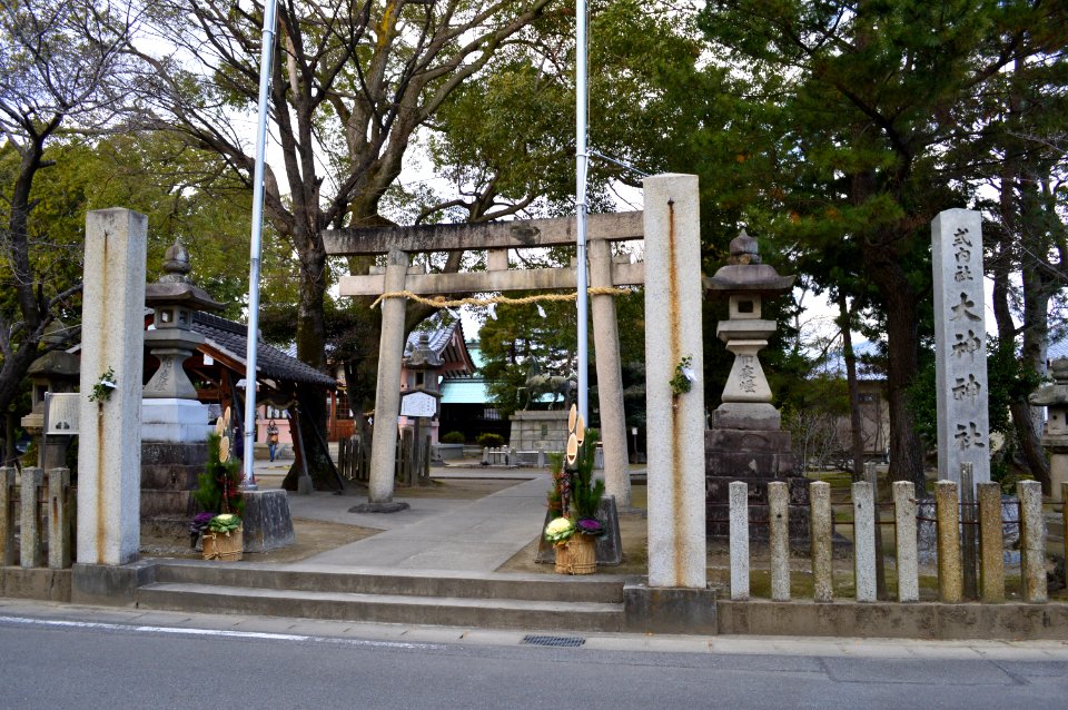 Omiwa-jinja (Ichinomiya) torii