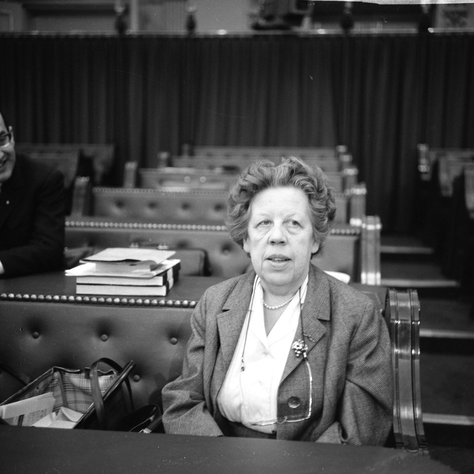 Omroep en tv-nota in de Tweede Kamer, Wttewaall van Stoetwegen (kop), Bestanddeelnr 917-9441
