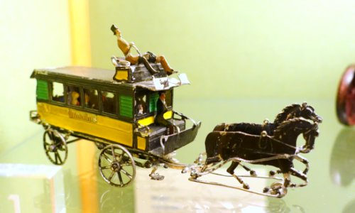 Omnibus, Tyskland, c. 1850 - Nordiska museet - Stockholm, Sweden - DSC09760