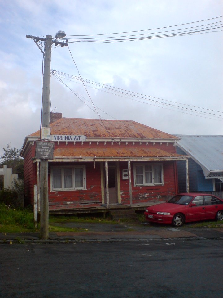 Old Ramshackle House On Virginia Ave