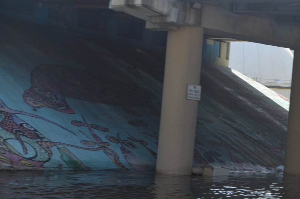 Omni Downtown Miami tidal flooding October 17 2016 morning high tide 08