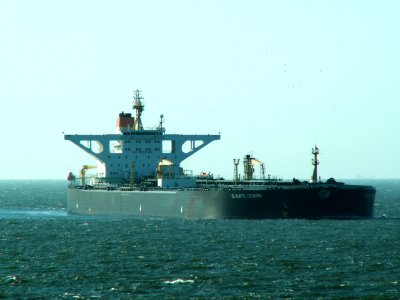 Olympic Legend p1 approaching Port of Rotterdam, Holland 15-Jul-2006