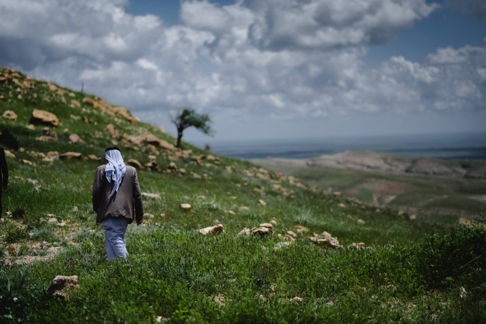 On the way to Mazari Mama Rashan overlooking Shingal, after its destruction by the Islamic State 11