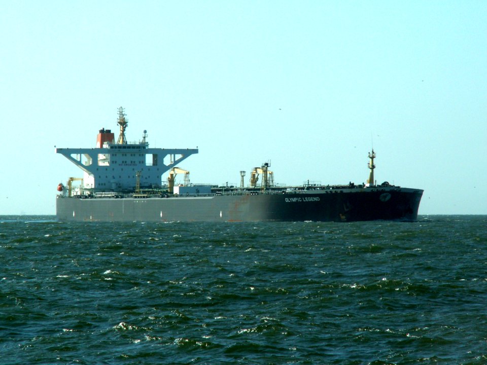 Olympic Legend p2 approaching Port of Rotterdam, Holland 15-Jul-2006