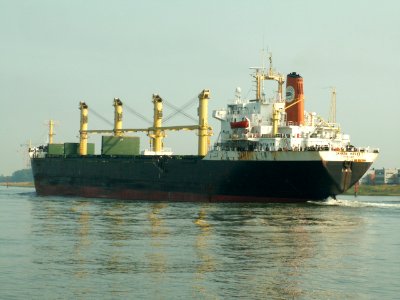Olympic Miracle - IMO 8307662 - Callsign SVQY p1-1, Port of Rotterdam, Holland 01-Jul-2006