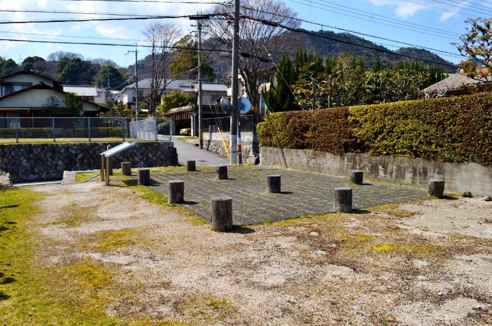 Omi Otsu-no-miya, dairi-seiden-ato