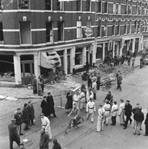 Onderaardse gasontploffing in Rotterdam, Bestanddeelnr 913-7826