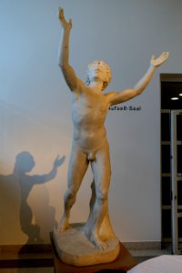 Olympic Victor by Carl Cauer, 1856-1868, marble - Germanisches Nationalmuseum - Nuremberg, Germany - DSC03745