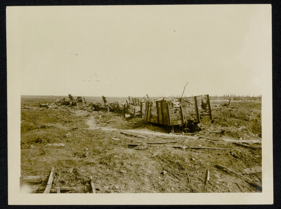 Once the railway station at Guillemont, Bestanddeelnr 158-1023