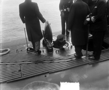 Onderzeeboot Walrus arriveerde uit Amerika in Rotterdam, Bestanddeelnr 905-6686
