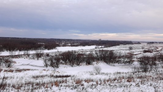 Old river bed Vychegda and Bolshaya Koryazhemka