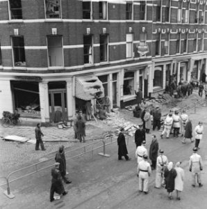 Onderaardse gasontploffing in Rotterdam, Bestanddeelnr 913-7834