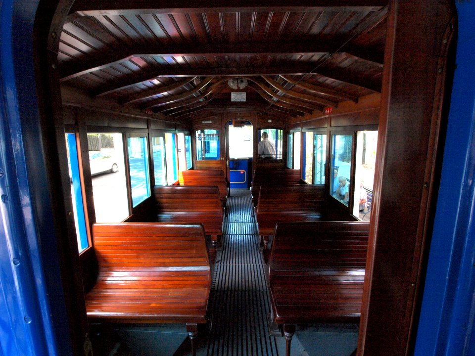 Old tram at Barcelona pic11