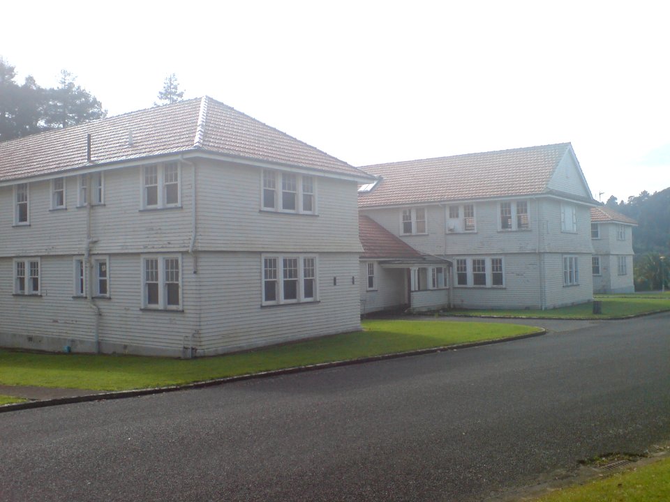 Old Residential Barracks In Hobsonville Base