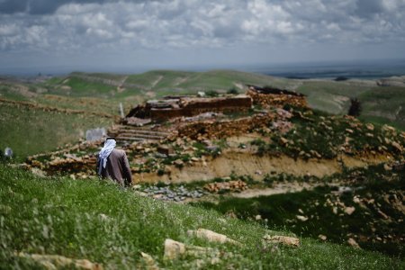 On the way to Mazari Mama Rashan overlooking Shingal, after its destruction by the Islamic State 19