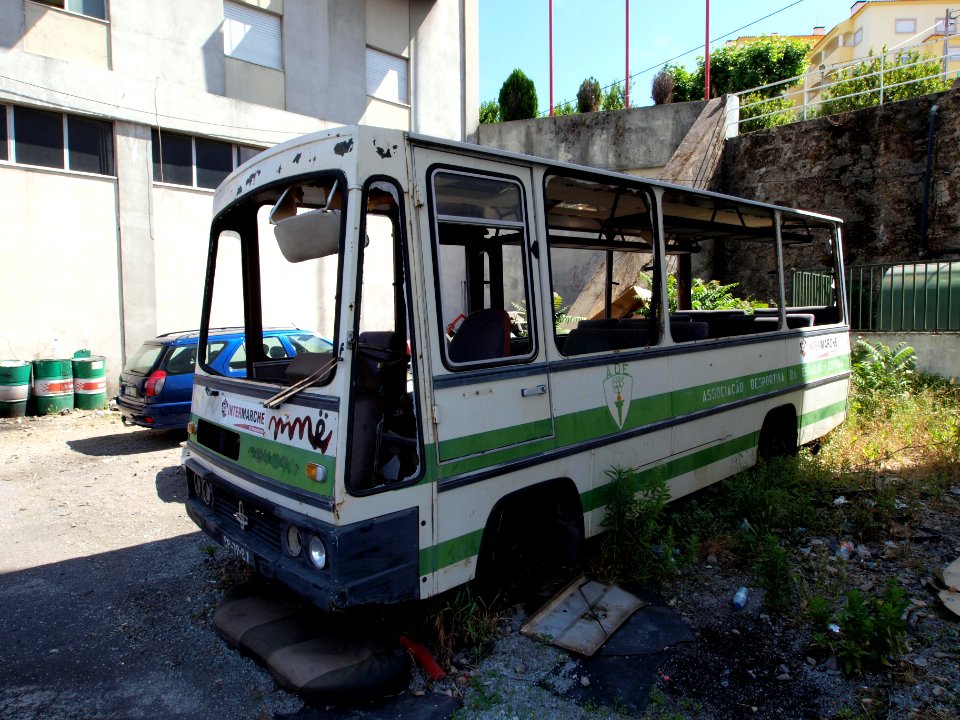 Old toyota bus in portugal, pic2 at the SPECIAAL Auto Evenement Nijkerk 2011