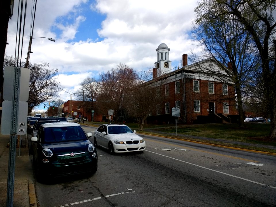 Old Orange County Courthouse, Hillsborough from the southwest