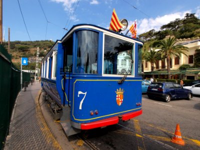 Old tram at Barcelona pic07