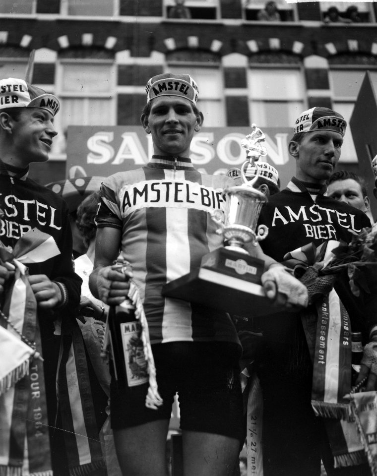 Olympia Toer zevende en laatste etappe, Cor Schuuring uit Amsterdam werd winnaar, Bestanddeelnr 916-4813