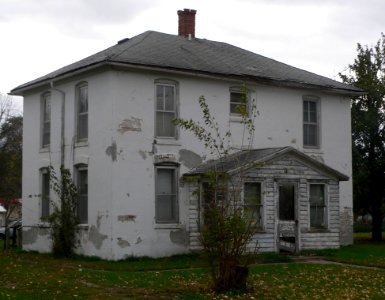 Old St. Wenceslaus rectory (Tabor, South Dakota) from NE 1