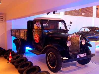 Old Volvo truck pic1 Teknikens och Sjöfartens hus, Science and Maritime House