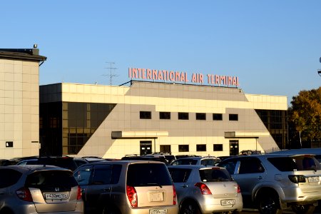 Old terminal B of Vladivostok International Airport. 25