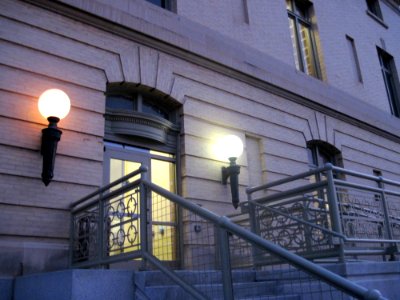 Old US Post Office, Lander, WY (North Entrance)